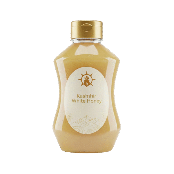 Vedruchi Kashmir White Honey – 100% Pure, Natural, Unprocessed | Premium Himalayan White Honey | Immunity Booster