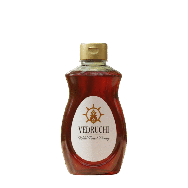 Vedruchi Wild Forest Honey – 100% Pure, Natural & Unprocessed | Raw Multi-Floral Honey from Deep Forests | Rich in Antioxidants & Immunity-Boosting