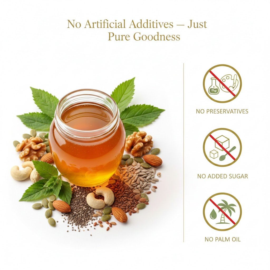 no artificial addition