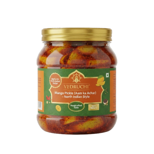 Vedruchi Mango Pickle (Aam ka Achar) – Authentic North Indian Style | Homemade Taste | Premium Quality
