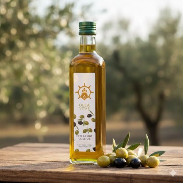 Vedruchi Premium Cold-Pressed Olive Oil – 100% Pure, Natural & Heart-Healthy | For Cooking, Skin & Hair Care